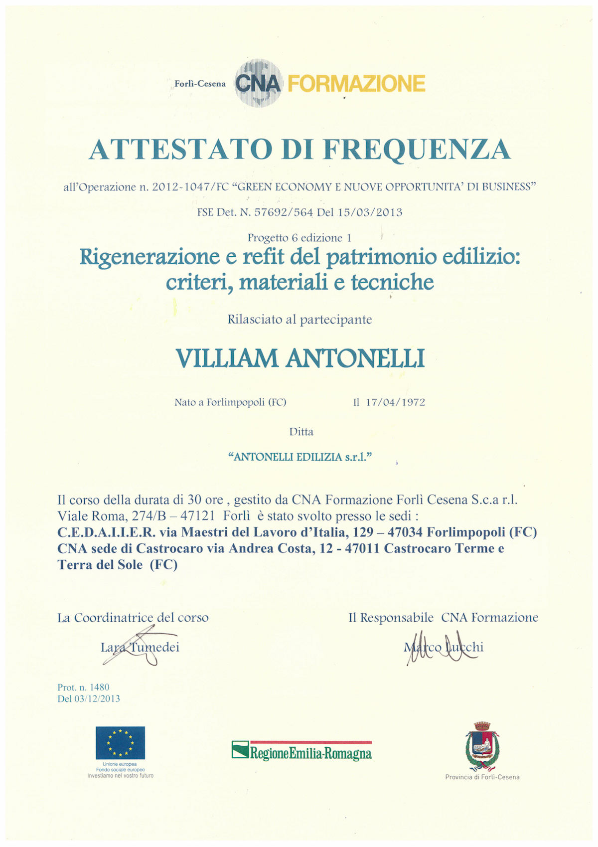 RIGENERAZIONE URBANA